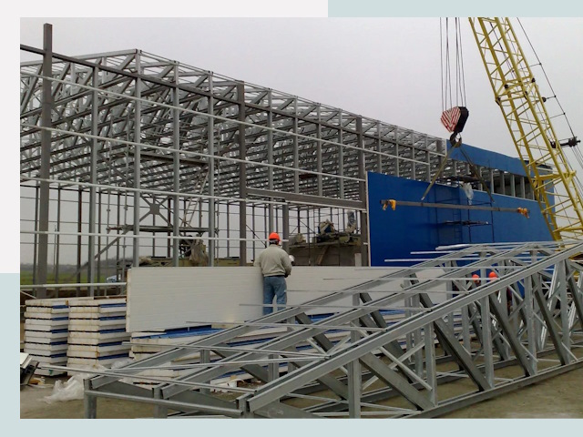 Строительство заводов в Скопине