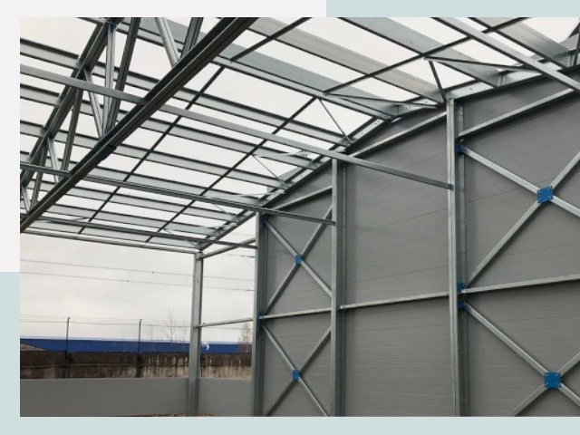 Каркасные ангары от СтальСтрой-Скп по цене от 625 руб.