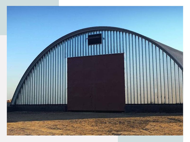 Арочные ангары в Скопине
