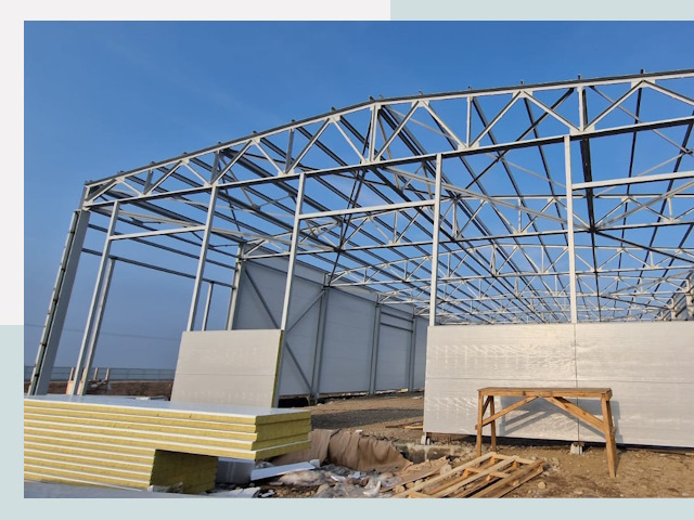 Утепленные ангары в Скопин от 625 руб. за м²