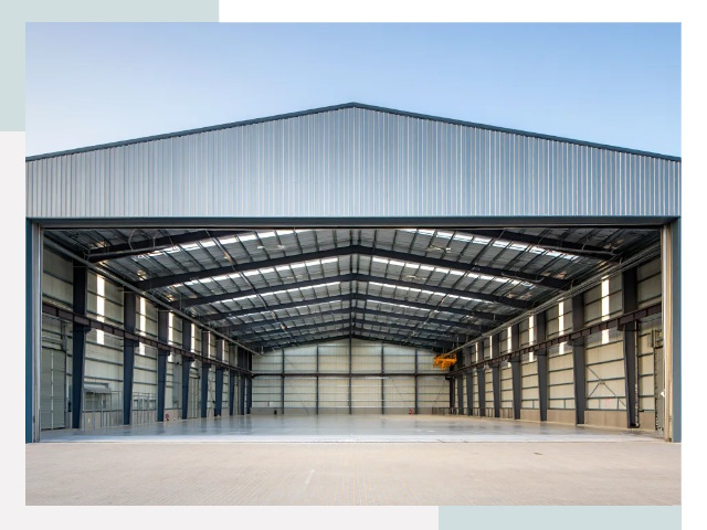 Большие ангары в Скопине