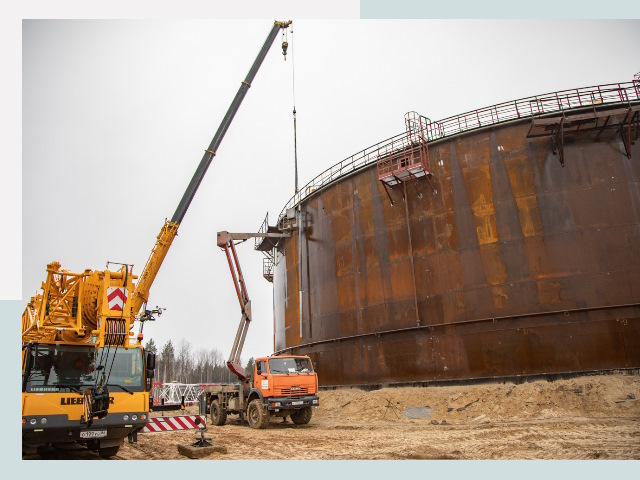 Монтаж резервуаров в Скопине от 625 руб. за м³