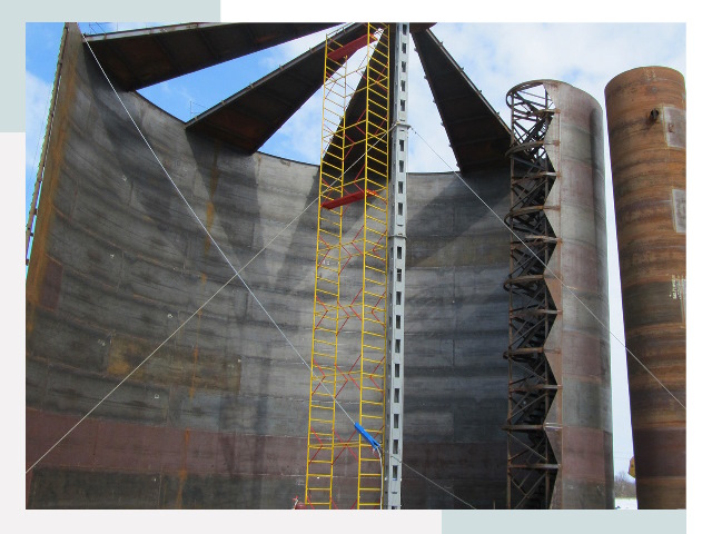 Строительство резервуаров в Скопине