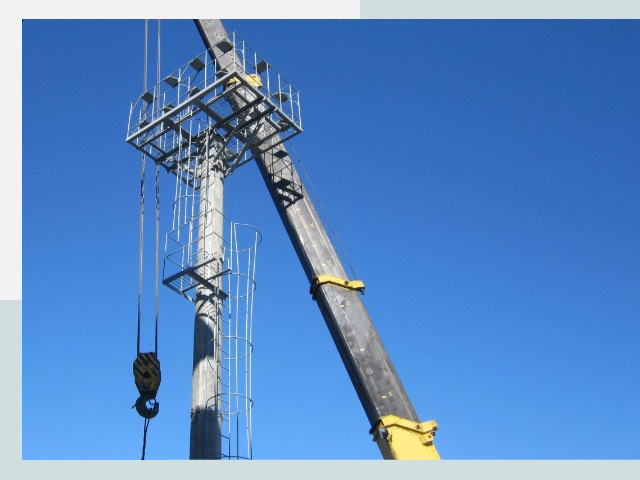 Монтаж осветительных мачт в Скопин от 625 руб.