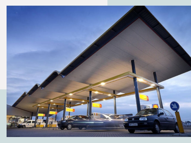 Навесы для АЗС в Скопин от 625 руб. - Защита и комфорт