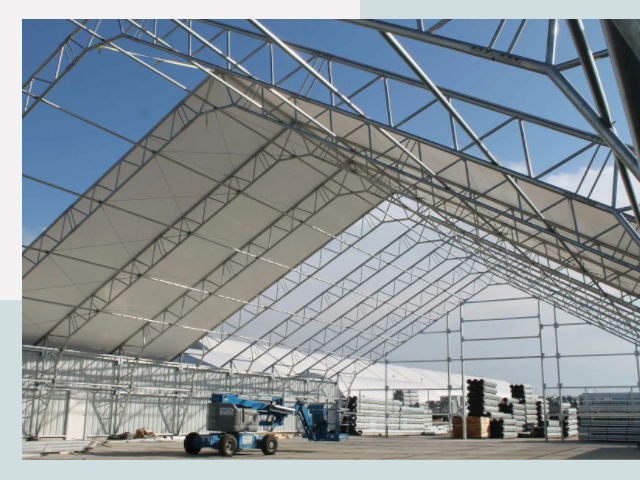 Каркасно-тентовые сооружения от СтальСтрой-Скп по цене 625 руб.