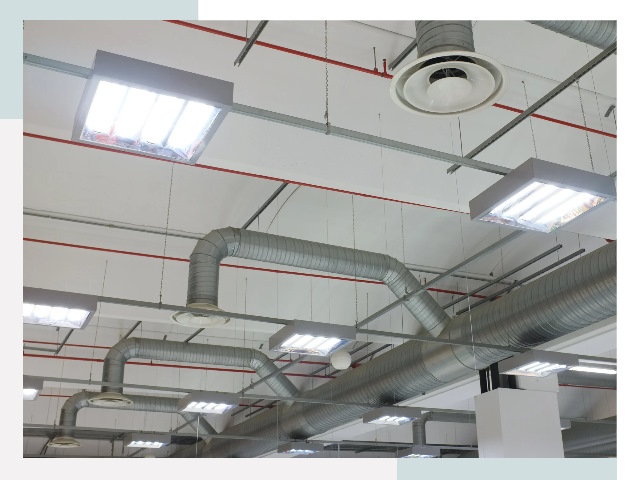 Вентиляция ангаров в Скопине