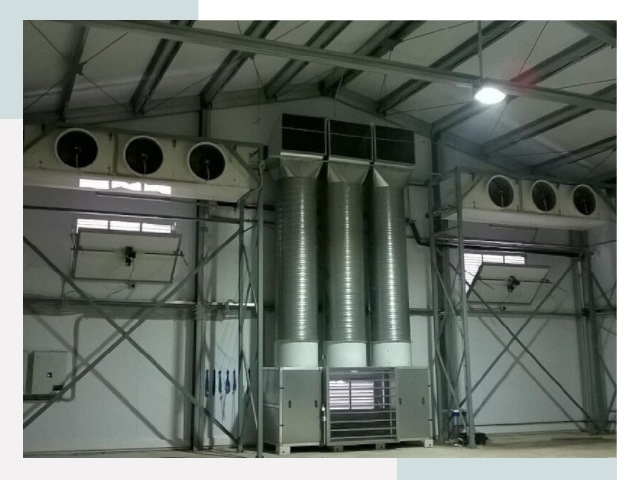 Инженерные системы для ангаров в Скопине