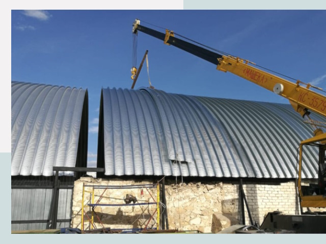 Реконструкция ангаров в Скопине от 625 руб.